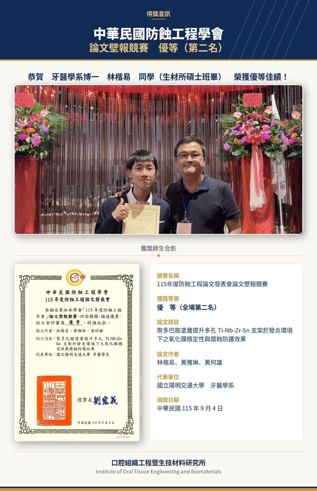 得獎海報